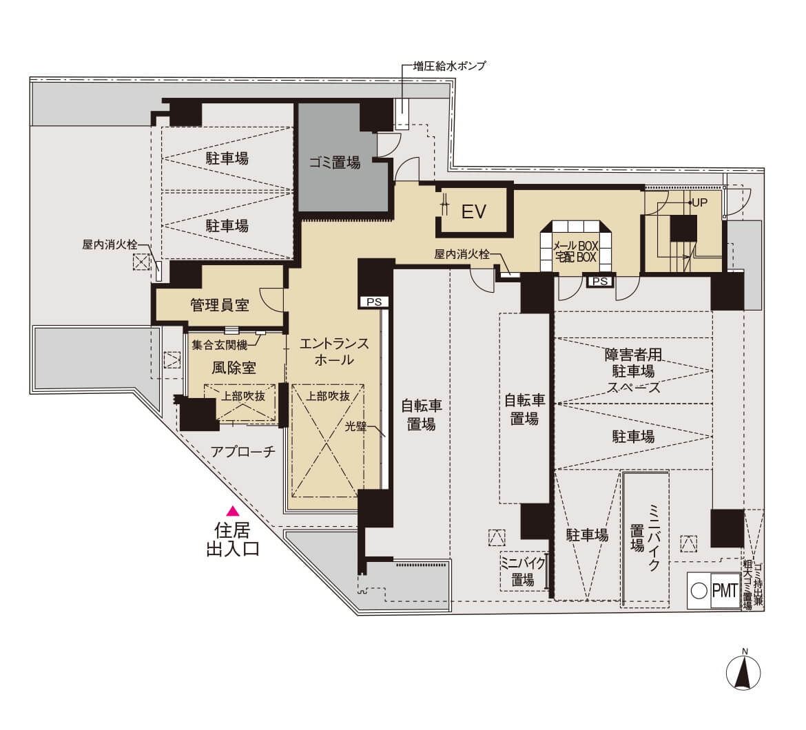 敷地配置図