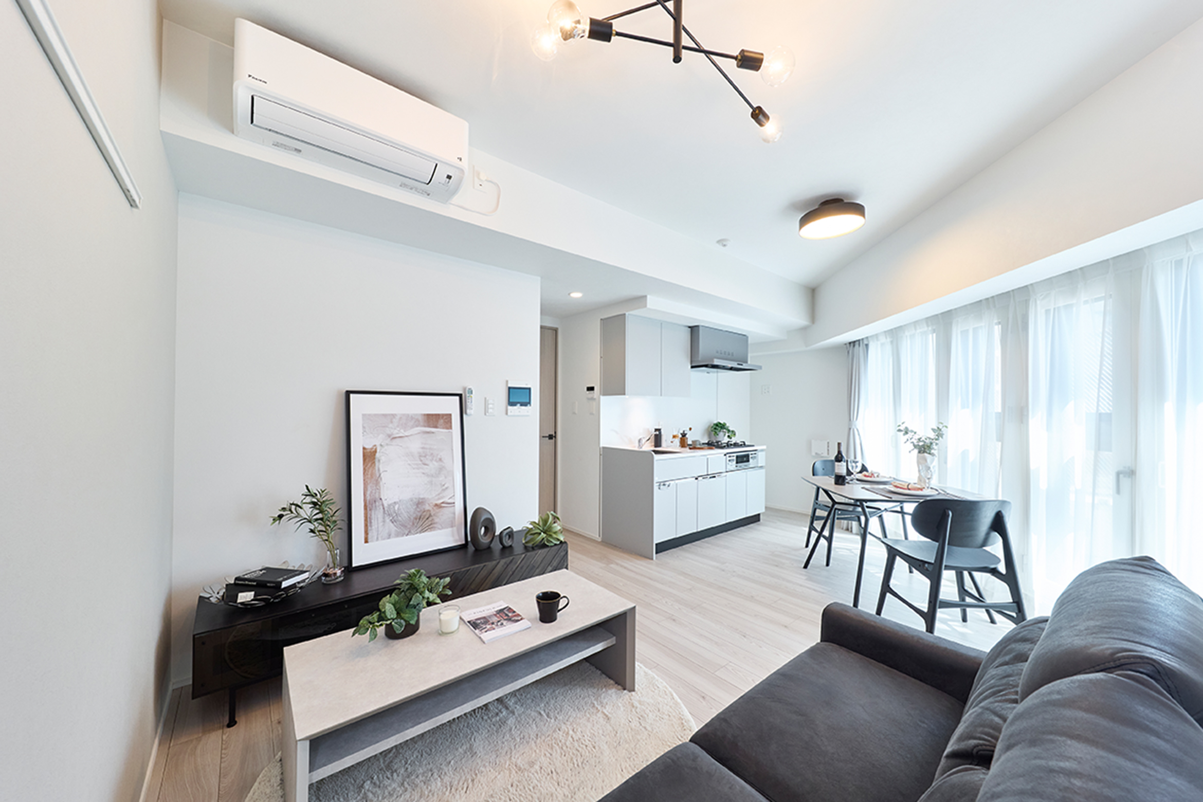 LIVING DINING KITCHEN（Dtype）
